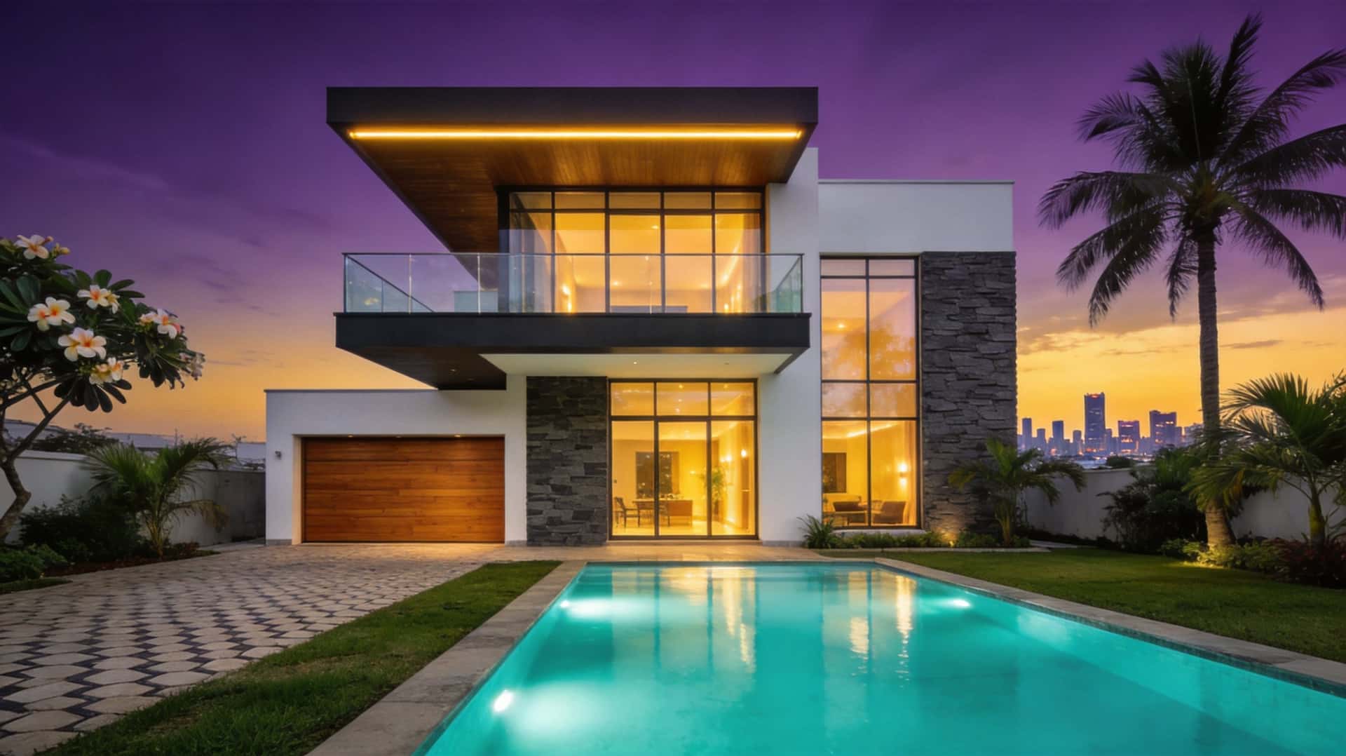 Contemporary villa